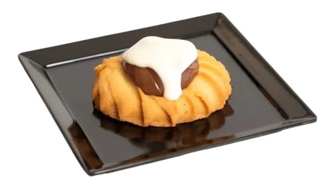 biscotto con cioccolato