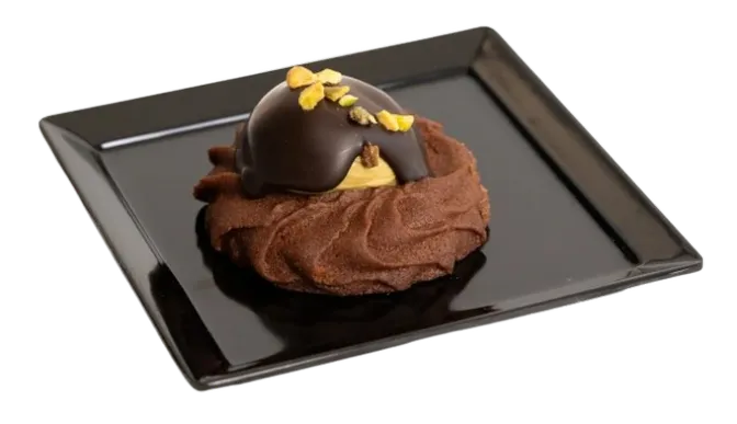 biscotto al cioccolato con pistacchio