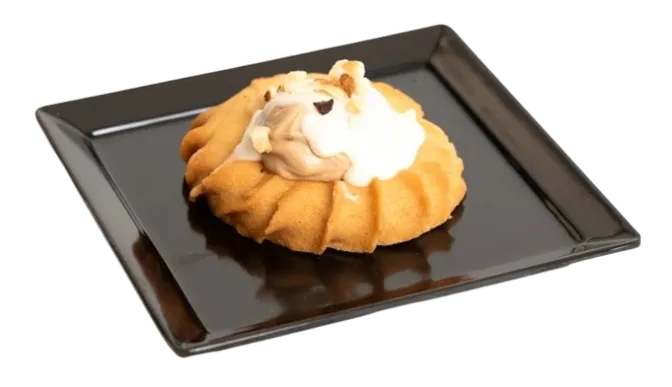 biscotto con crema di nocciola