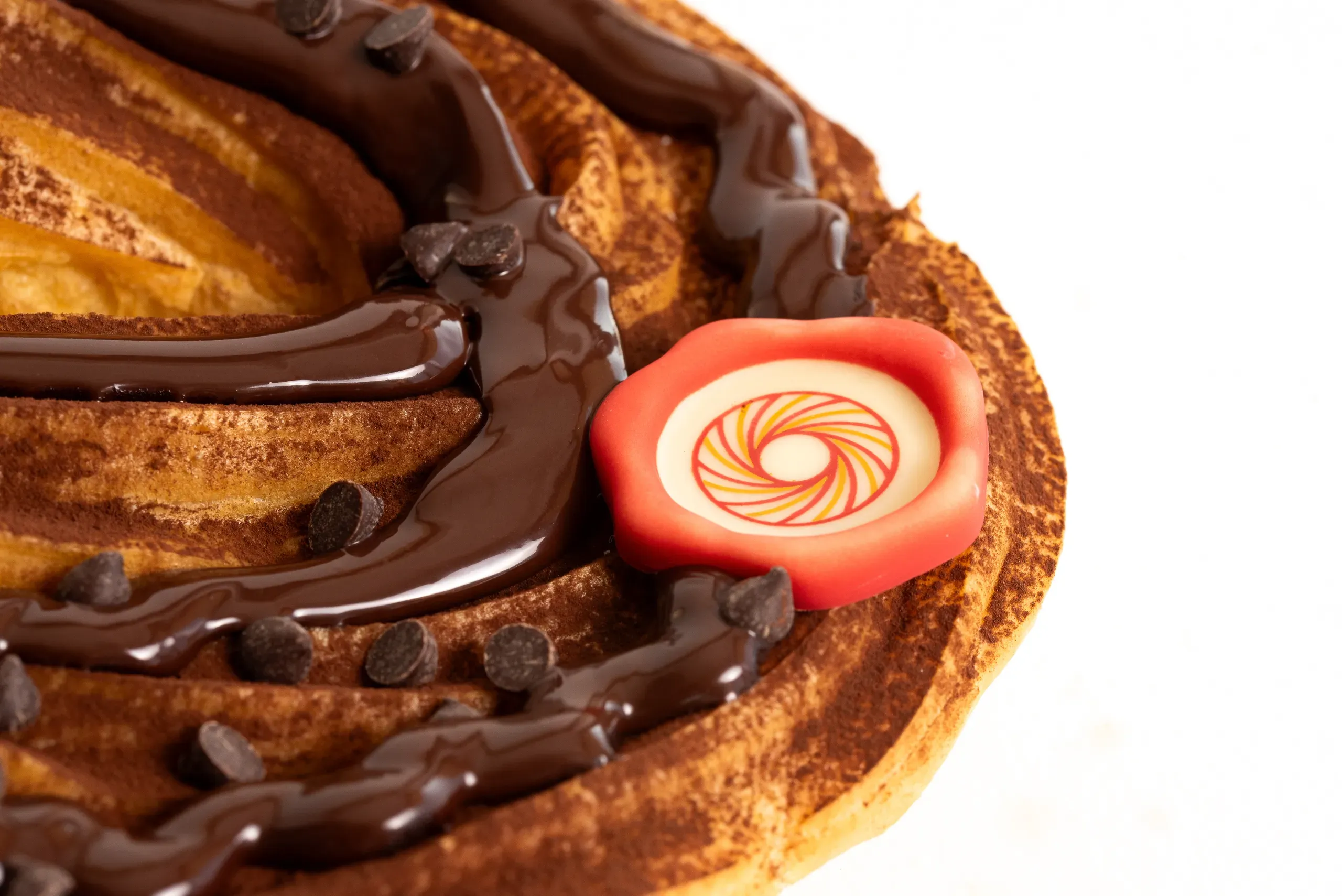 Torta zeppola cioccolato